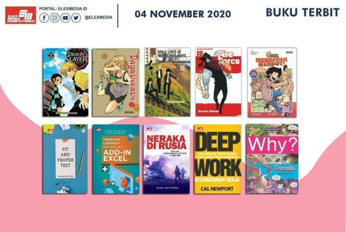 komik Jadwal Terbit Komik Tanggal 4 November 2020