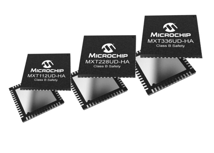 Microchip pengendali layar sentuh aman