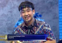 Meneg BUMN Erick Tohir Ucapkan Selamat kepada Agate erick tohir