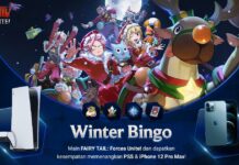Menangkan PS5 dan iPhone 12 Pro Max GRATIS dengan Main FAIRY TAIL: Forces Unite! winter bingo