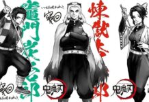 Komikus Gintama Hideaki Sorachi Menggambar Ilustrasi Kimetsu no Yaiba gintama