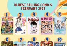 Inilah 10 Komik Best Seller Terbitan Elex Media Selama Bulan Februari 2021 best seller elex media