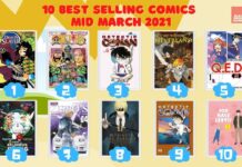 Inilah 10 Komik Best Seller Terbitan Elex Media Selama Pertengahan Awal Maret 2021 best seller elex media