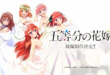 Anime Go-Toubun no Hanayome Akan Berlanjut Kembali The Quintessential Quintuplets