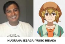 Nugraha Menjadi Seiyu Yukki di Gundam Build Divers RE: RISE Versi Bahasa Indonesia Gundam Build Divers RE: RISE