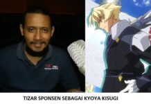 Tizar Sponsen Menjadi Seiyu Kyoya di Gundam Build Divers RE: RISE Versi Bahasa Indonesia Gundam Build Divers RE: RISE