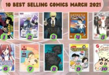 Inilah 10 Komik Best Seller Terbitan Elex Media Selama Bulan Maret 2021 best seller elex media