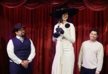 Memiliki Tinggi yang Hampir Sama, Model Asal Rusia Ini Bercosplay Menjadi Lady Dimitrescu dari Resident Evil Village ekaterina lisina