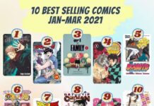 Inilah 10 Komik Best Seller Terbitan Elex Media Selama Triwulan Pertama Tahun 2021 best seller elex media