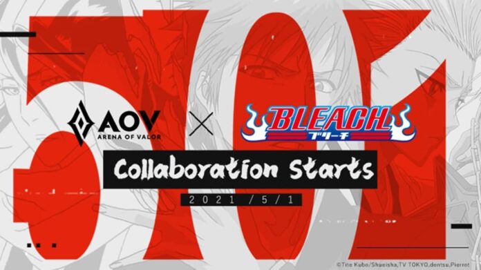 AOV x BLEACH bleach x aov