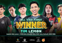 Pertarungan Bertabur Bintang antara Tim Lemon dan Tim Emperor 515 eParty