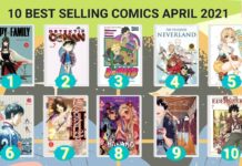 Inilah 10 Komik Best Seller Terbitan Elex Media Selama Bulan April 2021 best seller elex media