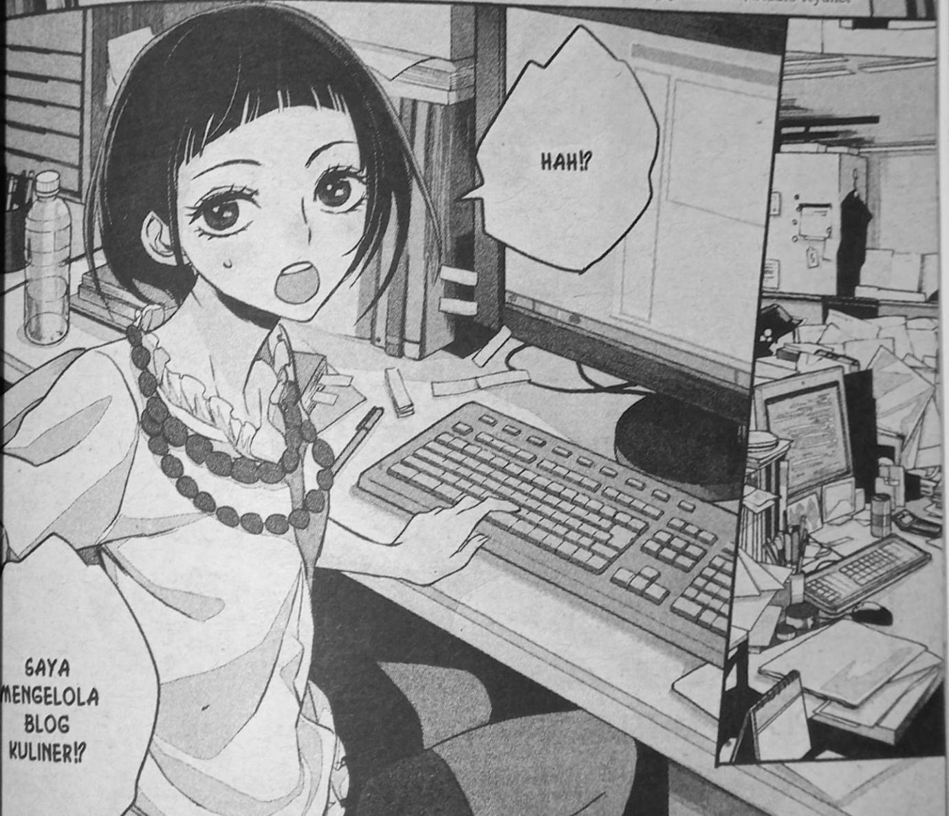 Mitsume Cleaned The Plates Again Today