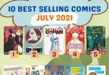 Inilah 10 Komik Best Seller Terbitan Elex Media Selama Bulan Juli 2021 best seller elex media