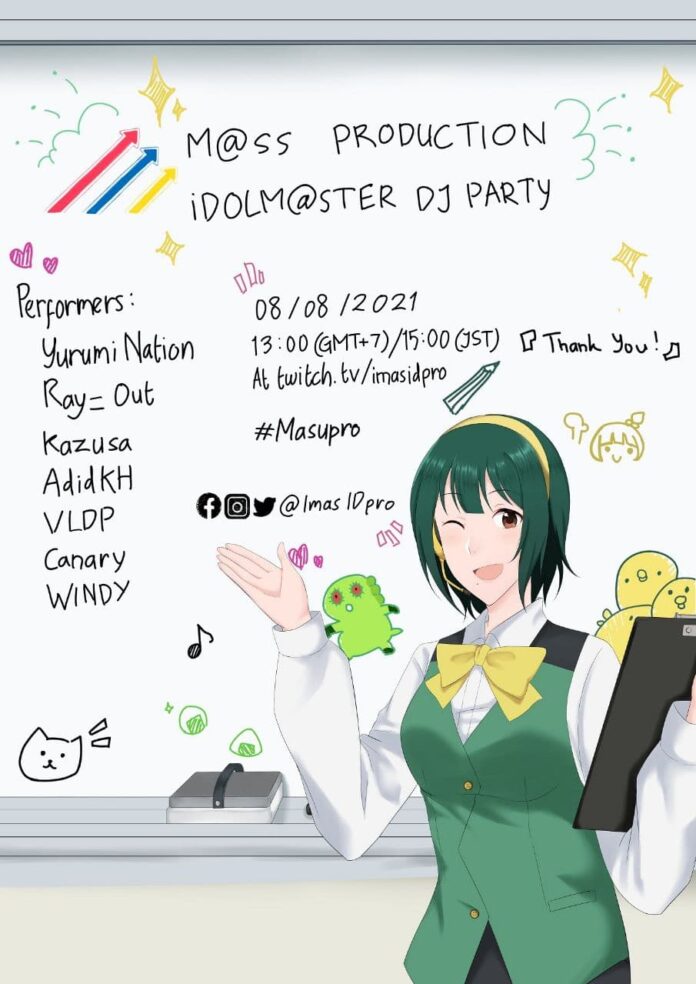 M@SS PRODUCTION iDOLM@STER DJ PARTY M@SS PRODUCTION