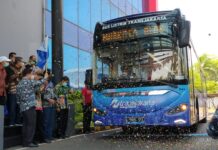 Transjakarta Kembali Ujicoba Bus Listrik di Ibukota