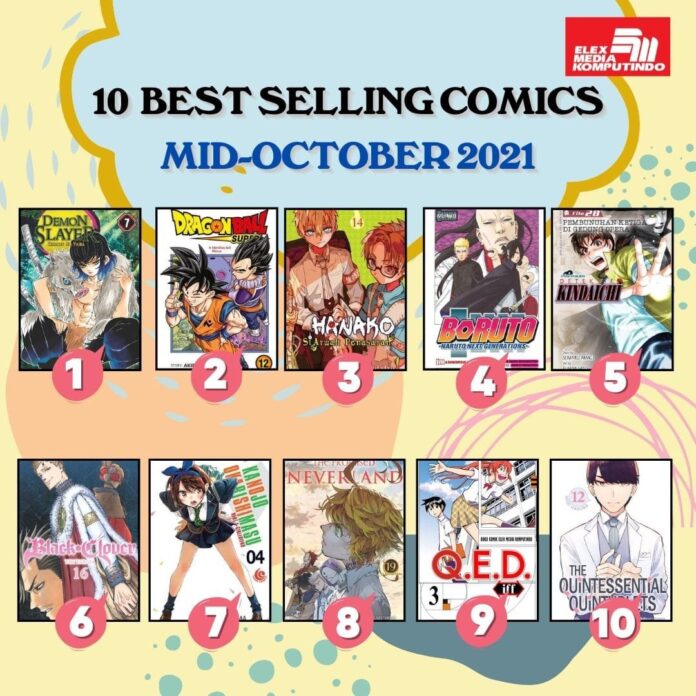 best seller elex media pertengahan oktober 2021 best seller elex media