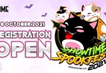 Sambut Event Virtual Cosplay Competition SHOWTIME Spookfest 2021! Showtime