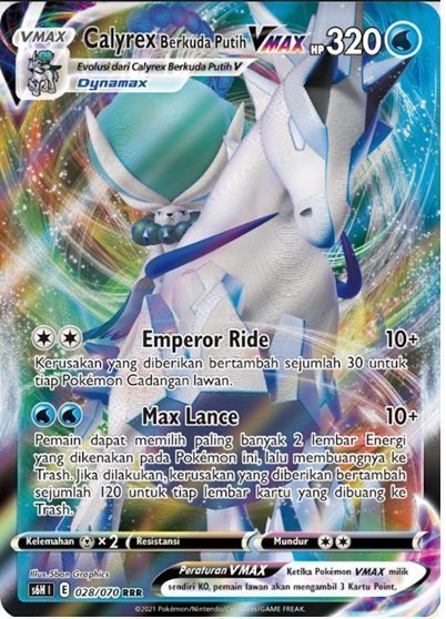 calyrex pokemon tcg indonesia