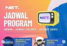 Catat! Ini Jadwal Tayang Terbaru Detektif Conan di NET! meitantei conan