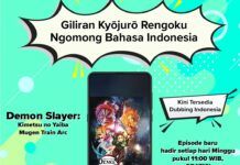 Kimetsu no Yaiba Mugen Train Arc Kini Tersedia Dalam Versi Dubbing Berbahasa Indonesia kimetsu no yaiba dubbing