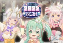 Sambut Tahun Baru 2022 ALTERLY Hadirkan Konser 3D Virtual YouTuber Pertama di Indonesia ALTERLY 2022 New Year Concert