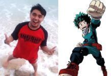 Irfan Setiawan Mendubbing Deku di My Hero Academia NET deku