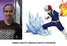 Kamal Nasuti Mendubbing Todoroki di My Hero Academia NET todoroki