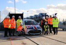 DB Cargo Britania Raya Luncurkan KA Angkutan Mobil Toyota