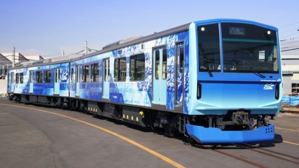 Hybari-Train Kereta hibrid HYBARI bertenaga hidrogen-baterai yang dikembangkan JR Easr (International Railway Journal)