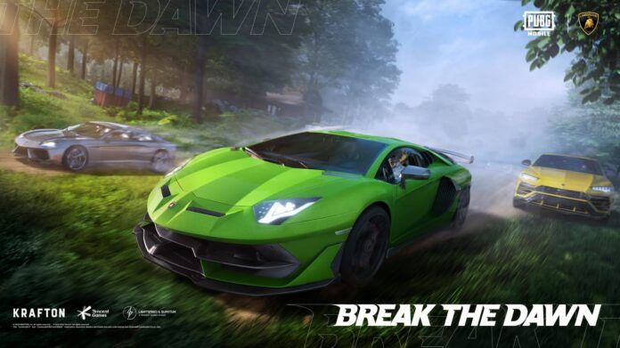 Pubgmlambo_banner pubg mobile lamborghini