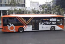 Bus Listrik Transjakarta Dari Mayasari Bakti Mulai Beroperasi bus listrik