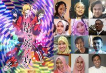 Kakegurui Twin Hadir dengan Dubbing Berbahasa Indonesia di Netflix kakegurui