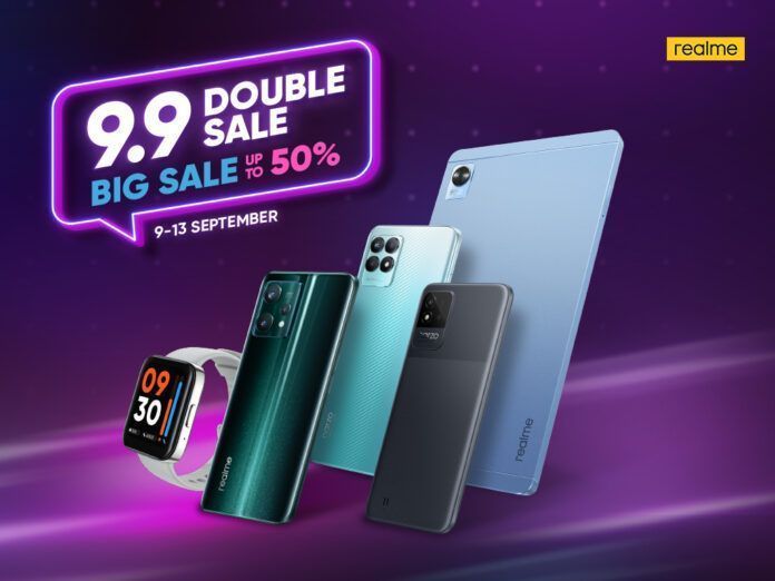 realme 9.9 Double Sale