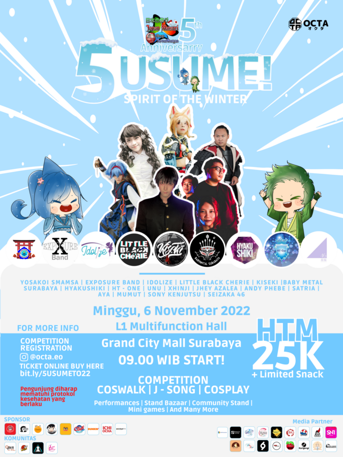 5USUME_MAIN_POSTER_50 Japan Matsuri Surabaya