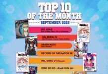Inilah Komik-Komik Best Seller Terbitan m&c! Selama Bulan September 2022 best seller m&c