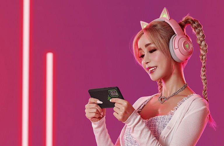 Decor Image Razer Kraken BT Kitty Edition