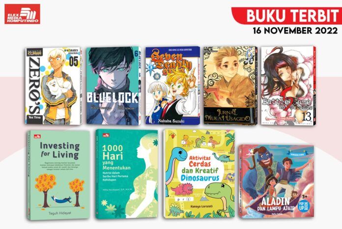 komik Jadwal Terbit Komik Tanggal 16 November 2022