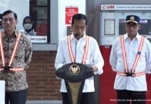 Presiden Jokowi Resmikan Revitalisasi Stasiun Manggarai Tahap 1 Stasiun Manggarai