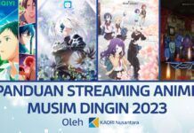 Panduan Layanan Streaming Legal Anime Musim Dingin (Winter) 2023 winter 2023