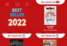 Inilah Komik-Komik Best Seller Terbitan m&c! Selama Tahun 2022 best seller m&c