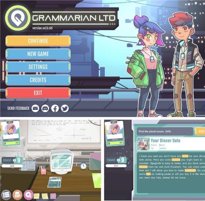 grammarian masuk switch