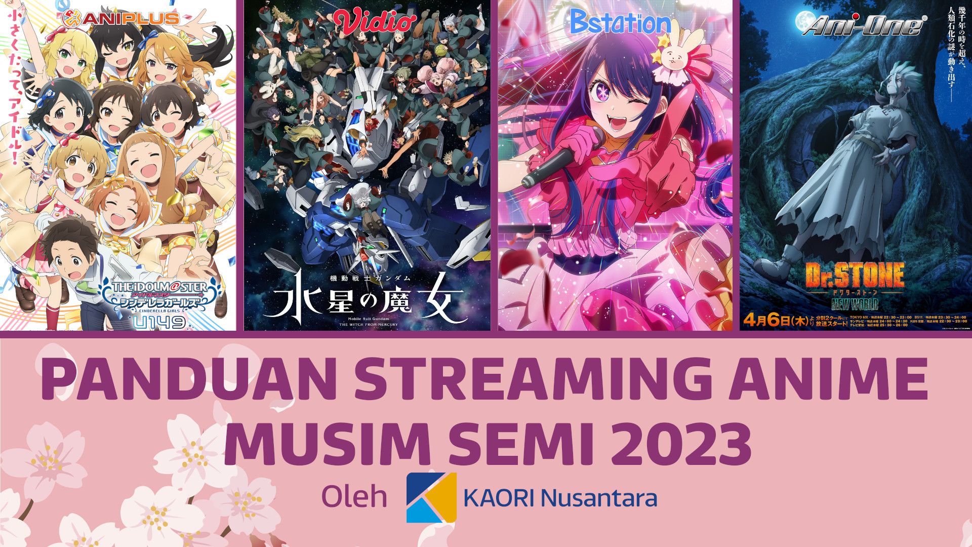 Streaming anime musim semi spring 2023