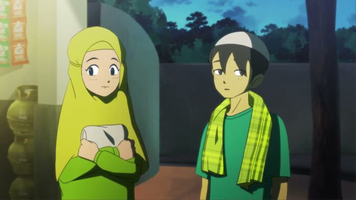 dua kelinci iklan anime