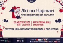 Aki no Hajimari: Festival Jejepangan Banjarmasin, 20 Agustus 2023 aki no hajimari banjarmasin