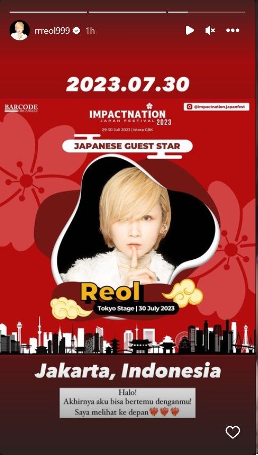 konser reol indonesia impactnation japan festival