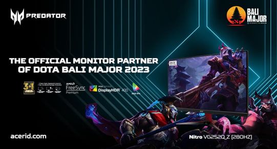 Bali Major 2023 Acer VG252Q_Z