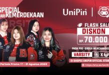 Dijual Terbatas! UniPin Ladies Series x Bigetron Luncurkan Varsity Kolaborasi Eksklusif Bigetron