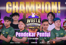 Berlangsung Sengit, Pendekar Pentul Juarai WIBTA Community Cup WIBTA