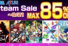 Steam SEGA Wonderland Sale Hadirkan Diskon hingga 85% untuk Game PC SEGA & ATLUS! SEGA